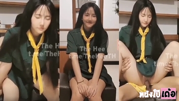 คลิปหลุดกลุ่มลับ vk น้องคุกกี้ วัยรุ่นหญิงไทยหีสวยหุ่นเซ็กซี่ใส่ชุดเนตรนารีมาขายหีให้เสี่ยควยใหญ่ โดนจับควยยัดสดแล้วขึ้นขย่ม xxx จนน้ำแตกในพร้อมร้องครางเสียวบิ้วอารมณ์แล้วอมควยให้จนน้ำแตกคาปากอีกน้ำ - heovl.dog