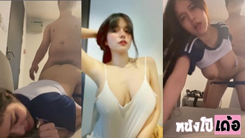 คลิปโป้ไทย pimnalin น้องเมจิก สาวสวยหุ่นเพรียวโดนผัวจับเอาควยยัดกระซวกเย็ดหีท่าด๊อกกี้xxx ก่อนจับกระชากหัวเย็ดท่ากวางเหลียวหลังอย่างแรงจนเสียวหีขมิบตอดควยจนน้ำแตกใน - heovl.dog