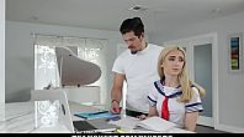 หนังxฝรั่งแนวคอบครัว Elsa Jean รับบทเป็นลูกเลี้ยงที่โดนพ่อจับxxxคาชุดนักเรียนสุดเซ็กซี่เย็ดกันมันส์เวอร์ - heovl.dog