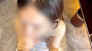 คลิปหลุดเต็มเรื่อง babysswwonly โดนซอยหีในห้องน้ำพร้อมเย็ดใกล้เสร็จปล่อยน้ำว่าวราดปากxxx