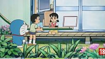 xxxโดราเอมอน โนบิตะได้ของวิเศษส่องหี ใช้แอบดูหีชิซูกะ สะกดจิตให้แก้ผ้า จับอมควยจนน้ำแตก - heovl.dog