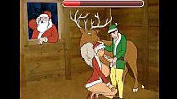 XXX18+ แอบเย็ดหีเมียแซนต้า ตอนซานต้าเผลอๆ จังไรจริงๆ เย็ดในโรงเลี้ยงกวางซะด้วย ควยยาวถึงลำคออ็อกๆเลยทีเดียว - heovl.dog