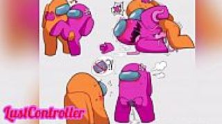 การตูนโป้แนวล้อเลียน Among Us เกมกำลังเป็นกระแสแอบผีเย็ดกันรอผีมาค่า ก็น้ำแตกใส่กันได้หลายรอบแล้วละxxx