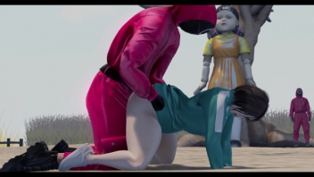 อนิเมะโป๊มาใหม่ Squid game 3D Porn ผู้เล่นสาว 457 เล่นเกมส์แพ้เลยต้องเดิมพันด้วยหีxxx โดนผู้คุมควยใหญ่จับเอาควยกระทุ้งปาก แล้วจับเย็ดท่าลิงอุ้มแตงจนรูหีแดงกร่ำ ก่อนจะจับกระเด้าเย็ดหีท่ากวางเหลียวหลัง แล้วให้กินน้ำควยให้หมดจนสำลักน้ำว่าว - heovl.dog