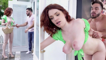 เพิ่มยอดขายด้วยการเอาตัวเข้าแลก Big Tit Cream Pie ดูโป๊ฝรั่ง แม่ค้าสาวสุดสยิวแหวกอกโนบราขายขนมบัง งานที่แท้คือแอบขายบริการทางเพศเย็ดกับลูกค้าตามบ้านร่านสุดๆ - heovl.dog